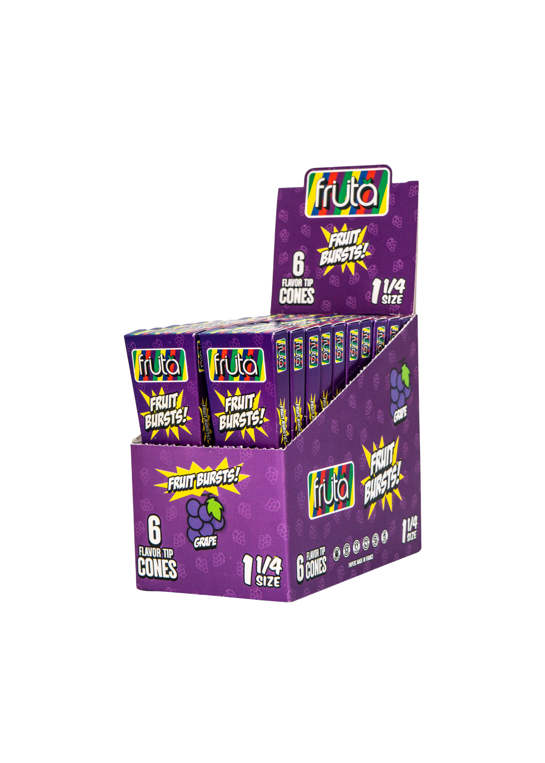 FRÜTA Flavored Cones Display 1 1/4