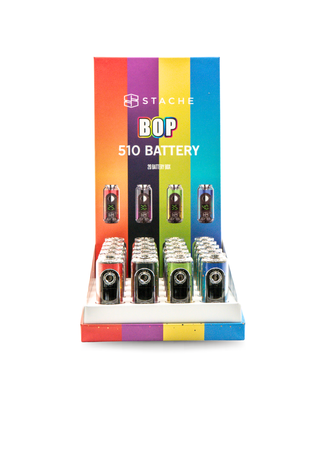 BOP Battery Display Case