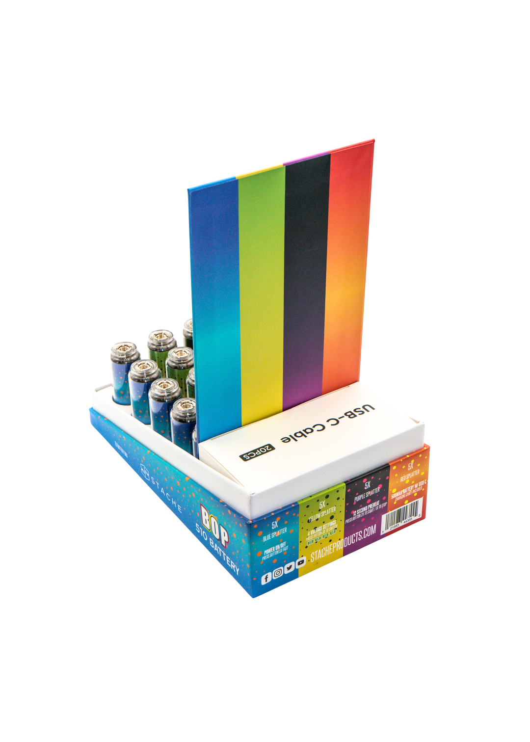 BOP Battery Display Case