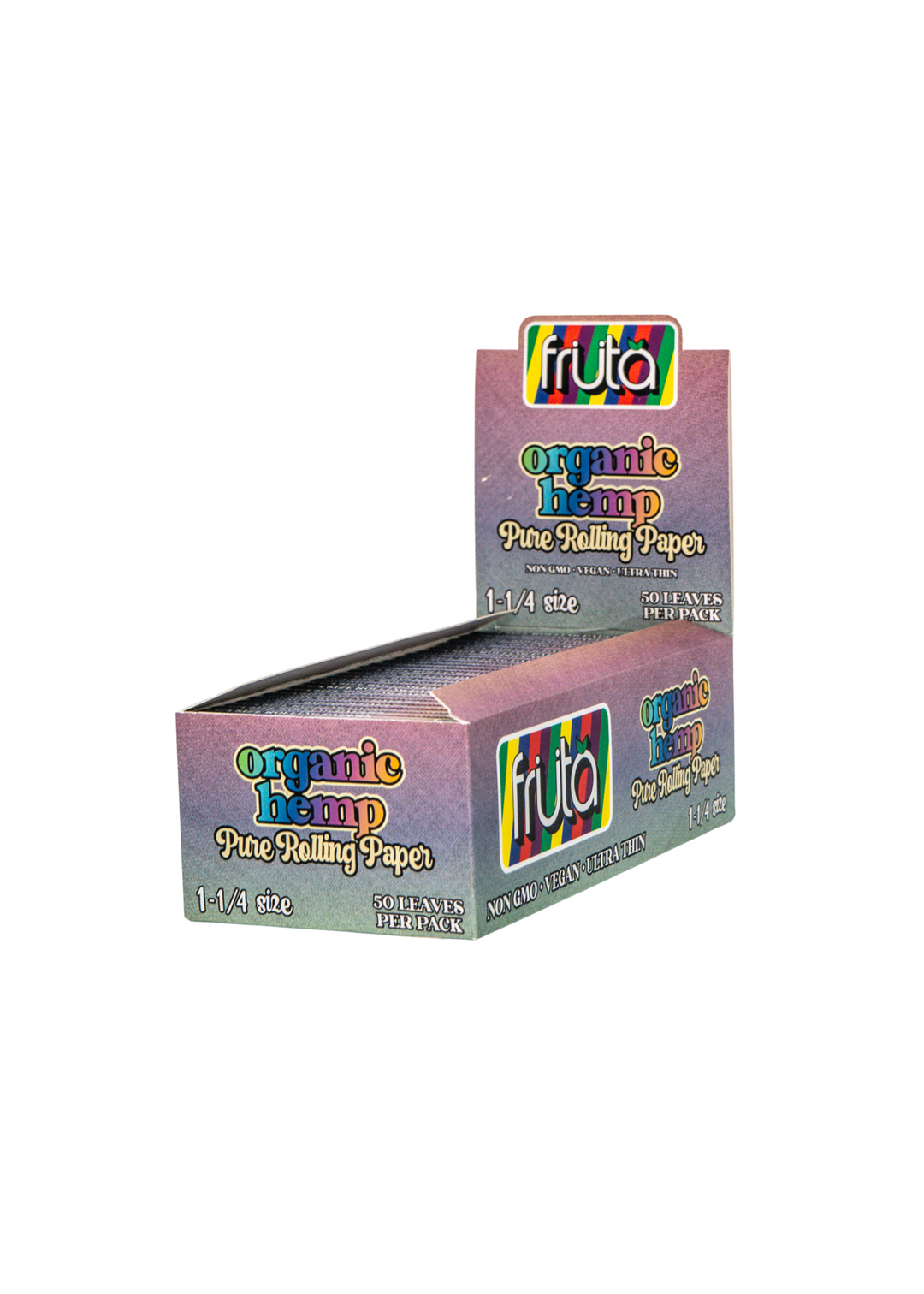 FRÜTA Organic Hemp 1 1/4 Rolling Papers Display