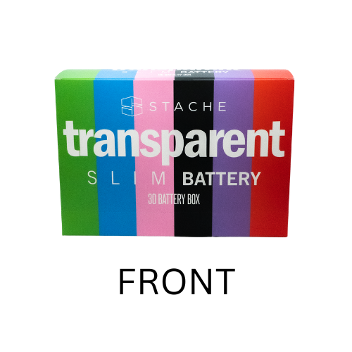 Transparent SLIM Display Case